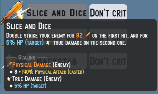 Tooltip with details