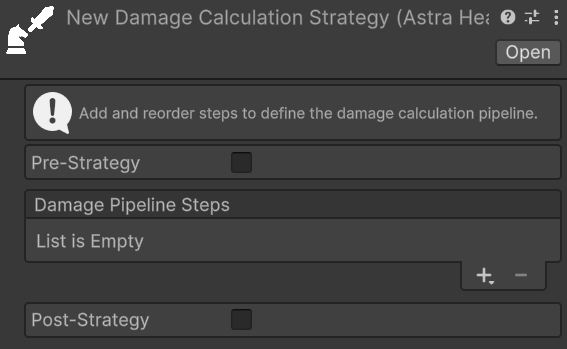 Empty strategy inspector