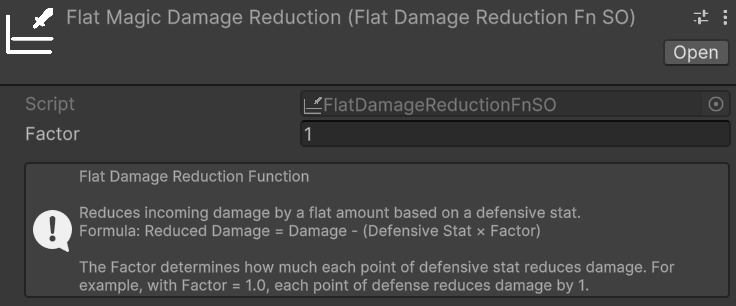 Flat Dmg Mitigation