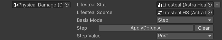 Amount Selector - Step mode