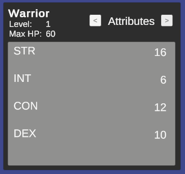Attributes with abbreviations
